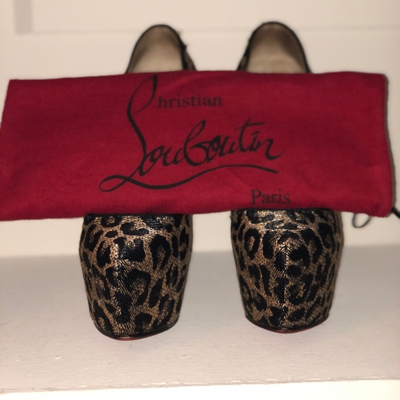 Christian Louboutin Leopard Platform - Picture 6 of 8